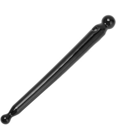 Verdant Touch Double-Headed Acupuncture Pen | Manual Acupressure Tool for Face & Body | Black Ceramic Deep Tissue Massage for Men & Women - Buy Online on GoSupps.com