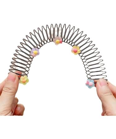 Stretchable Invisible Hair Clips Girl U Shape Finishing Fixer Comb Headbands Flexible Clip Shaped Set Accessory Decorative Sturdy Lightweight for Kids Toddlers Children Accessories (Ball 1Pcs) Ball 1Pcs - Buy Online on GoSupps.com