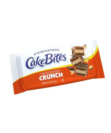 Original Cakebites by Cookies United - Peanut Butter Chocolate Ripple Snack, 12 Pack of 3 Cookies - Buy Online on GoSupps.com