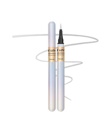 Ultra Fine Tip Eyeliner | Waterproof Fine Tip Matte Eye Liner Pens Smooth Highly Pigmented Long-Lasting Eye Liners for Halloween Eye Makeup Shows Fit All Eye Shapes Uaxiu 04#