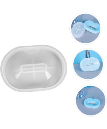 NUOBESTY Wedding Washi Tape 3 pcs box Soap Holder Case Mold Handmade Silicone Mould Epoxy Diy Crystal Storage Container Whitex3pcs 12X8.5CMx3pcs - Buy Online on GoSupps.com