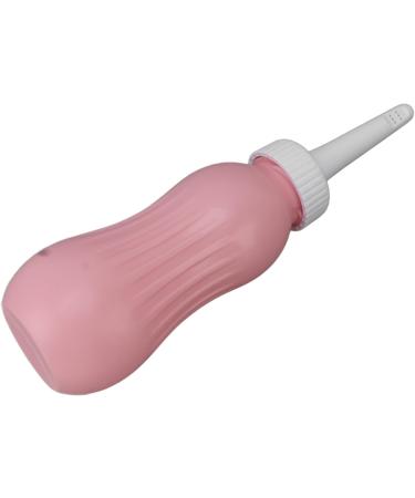 Enema Bulb 500ml - Portable Ergonomic Bidet Jet Sprayer for Travel - Handheld Peach - Buy Online on GoSupps.com