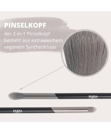 PARSA Beauty Professional Duo Blender Brush | Perfect for Flawless Makeup Application | International Shipping Available - Buy Online on GoSupps.com