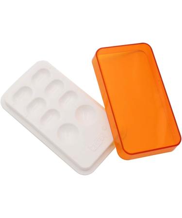 Dental Mixing Watering Moisturizing Plate with Cover 8 Slot Dentist Tools - Buy Online on GoSupps.com