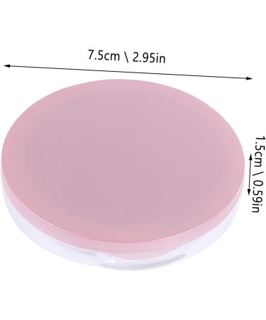 BELLIFFY 2pcs Dispensing Empty Toner Makeup Jar Refillable Loose Powder Holder Powder Puff Glass - Buy Online on GoSupps.com