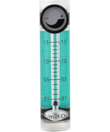 Kikolufy 6X 0.1-1.5LPM 1.5L Oxygen Flow Meter Flowmeter with Control Valve for Oxygen Air Gas - Buy Online on GoSupps.com