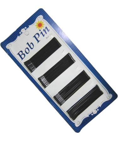 Buy Metal Black Bobby Pins - Mini Curved & Straight Hairpins for Hairdressing | International Shipping - Buy Online on GoSupps.com