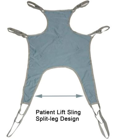 Lift Sling for Toileting Patient Lifts for Shower Bath Safer Medical Transfer Sling Heavy Duty Divided U Slings 6-Point Patient Lift Sling for Elderly Disabled - Buy Online on GoSupps.com
