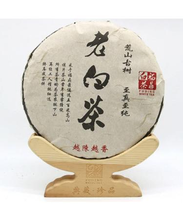 HELLOYOUNG 350g G teau au th blanc chinois Fuding Shoumei vieilli Aliment vert chinois biologique sans additif th Pu'er l'ar me riche et rafra chissant Th pu-erh Pu'er Tea