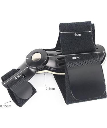 KTROK Bunion Corrector (2 Pcs) - Adjustable Splints for Hallux Valgus Pain Relief - Hammer Toe Separator - Transverse Arch Support - Black - Buy Online on GoSupps.com