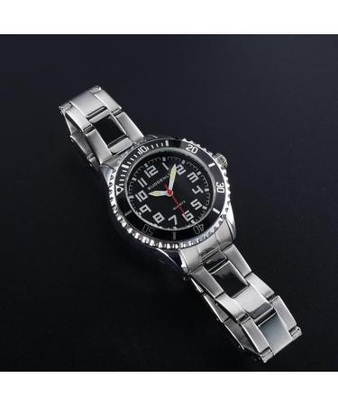 N/D Talking Watch for Seniors Visually Impaired with Big Dial and Loud Alarm - Black Dial Men's Watch TK2081 - Buy Online on GoSupps.com