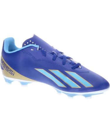 Buy adidas Unisex Kids X Crazyfast.4 Messi Sneakers - 34 EU - Clear Pink Silver Met Pulse Magenta - International Shipping Available! - Buy Online on GoSupps.com
