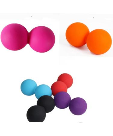 Buy Tovinanna Peanut Ball Yoga Rolls - Silicone Fascia Balls for Weightlifting & Massage | Professional Yoga Tools - Buy Online on GoSupps.com