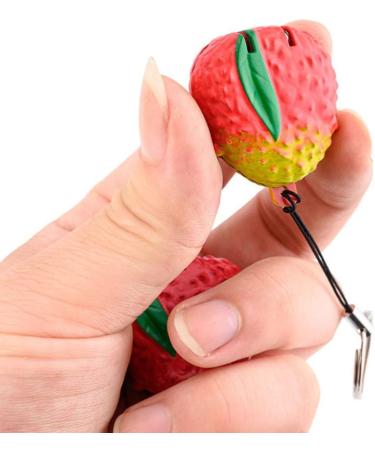 minkissy Nail Clippers Cute Fruit Litchi Fingernail Stainless Steel Toenail Clipper Cutter with King Ring Toenail Clipper Nail Manicure Trimming Tool for Men Women - Buy Online on GoSupps.com