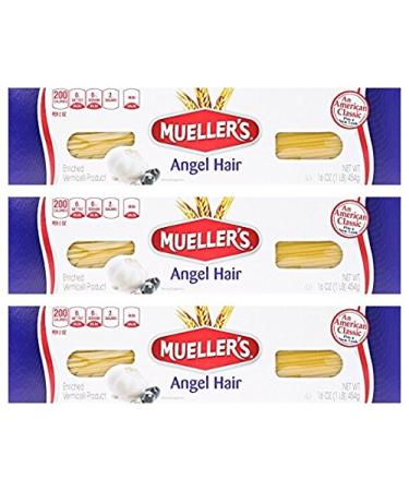 Mueller's Angel Hair Pasta, 16 oz (Pack of 3)