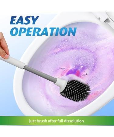 15 Pack Fizzy Toilet Bowl Cleaner Bombs - Natural & Colorful Tablets for Sparkling Toilets | Eco-Friendly Household Cleaning Essential - Buy Online on GoSupps.com