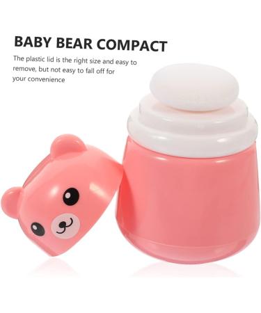 6 Pcs Healeved Baby Powder Puffs in Cute Dispenser Box - Travel Size Talcum Powder for Newborns - Pink, 10X7CM (2pcs) - Buy Online on GoSupps.com