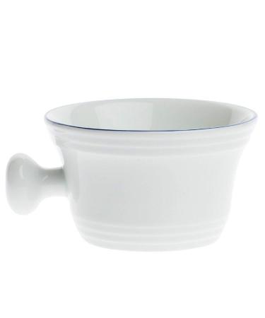 Fendrihan Hand-Painted Dark Blue Porcelain Apothecary Shaving Mug | Premium Shaving Accessories Worldwide Shipping - Buy Online on GoSupps.com