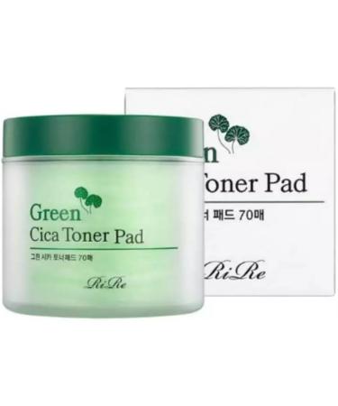 Korea Green CICA Toner Pad - 70 Pads | Hypoallergenic Facial Toner for Dry & Sensitive Skin | 123 UBuy Shop - Buy Online on GoSupps.com