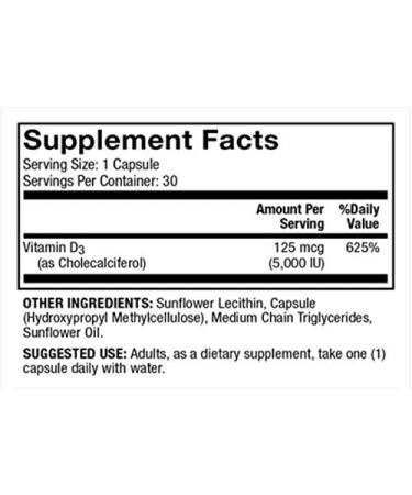 Dr. Mercola Liposomal Vitamin D3 5000 IU - 90 Capsules for Immune Support - Buy Online on GoSupps.com