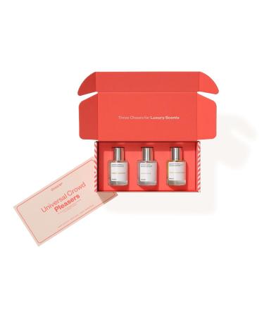 Dossier - Eau de Parfum - Universal Crowd Pleasers 50 ML Trio Set - Ambery Saffron - Woody Sage - Woody Sandalwood - 3x Fragrance 1.7 Fl oz