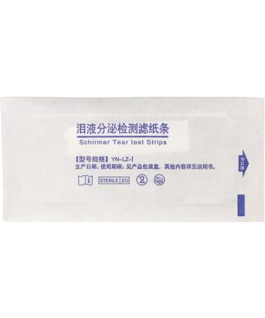 Schirmer Tear Test Strips 10pcs Portable Diagnostic Schirmer Hygienic Test Strips for Home - Buy Online on GoSupps.com