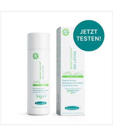 Benevi Neutral ISO Lotion 200ml - Best Body Lotion for Very Dry Cracked Sensitive Skin | Nourishing & Protective Formula - Buy Online on GoSupps.com