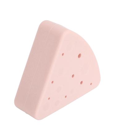 Buy Elegant Pink Silicone Powder Puff Case Easy to Clean & Travel-Friendly Makeup Puff Storage - Buy Online on GoSupps.com