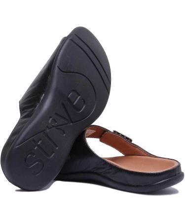 Strive Java Women's Comfort Sandals Black 6.5-7 | Arch Supportive & Comfortable - Buy Online on GoSupps.com