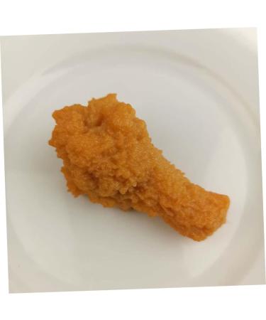 Cabilock 5pcs Simulation Chicken Leg Chicken Wings Pvc Snack Drumstick - Buy Online on GoSupps.com