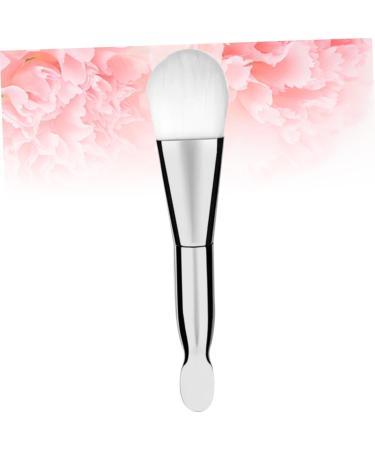 Mask Brush Professional Makeup Makeup Professional Beauty Skin Care Brush Makeup+ Home Use Makeup Brush Lightweight Brush Cosmetic Mud Film 14x2cm Silver - Buy Online on GoSupps.com