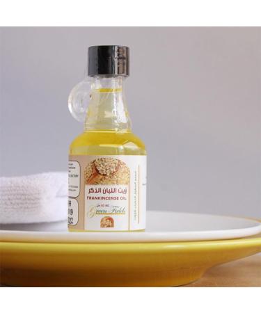 Green Fields Frankincense & Sesame Oil Blend - Ready-to-Use Cold Pressed & Distilled 1.35 Fl Oz (Pack of 1) Pale Yellow - Buy Online on GoSupps.com