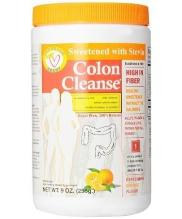 Health Plus Colon Cleanse Sweetened with Stevia Refreshing Orange Flavor 9 oz (255 g)
