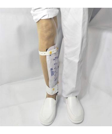 Lifevv 4-Pack Urinary Drainage Bag Leg Bag with Anti-Reflux Chamber External catheters(19oz 500ml) - Buy Online on GoSupps.com