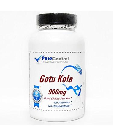 Gotu Kola 900mg // 200 Capsules // Pure // by PureControl Supplements