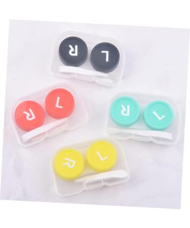 Homsfou 8er Box Tweezers - Travel Case for Contact Lens Removal & Storage | Easy Adjust Lens Holder Tool - Buy Online on GoSupps.com