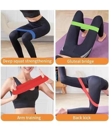 EnduraBand Resistance Workout Bands Set of 5 - Portable Exercise Bands for Home & Travel - Buy Online on GoSupps.com