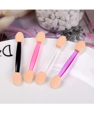 Beaupretty 50pcs Two-color Eyeshadow Brush Eye Makeup Eyeshadow Double-head Brush Woman - Buy Online on GoSupps.com