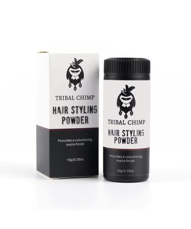 Tribal Chimp Hair Styling Powder Volumizing & Texturizing Colorless Matte finish 0.35oz 10g