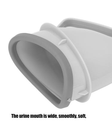 Pee Funnel Convenient Connection Unique Handle Design Stand Pee Funnel Can Block The Urine When Using for Life for Home for Patient for Family - Buy Online on GoSupps.com