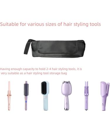 Hair Tools Travel Bag & Heat Resistant Mat | 2-in-1 Portable Organizer for Straighteners & Curling Irons - Buy Online on GoSupps.com