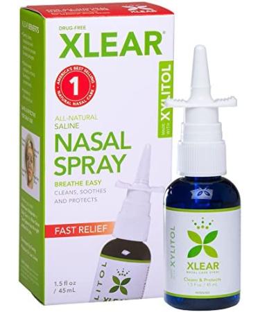 XLEAR Nasal Spray Bundle with Xylitol, Grapefruit Seed Extract - 1.5 and 0.75 fl. oz - Buy Online on GoSupps.com