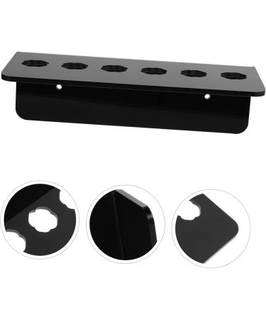 Hairdressing Scissors Stand Desk Top Organizer Desktop Stand Grooming Clippers Scissor Holder for Acrylic Office Supplies Magnetic Scissor Holder Shear Rack Organizer Wall 19x7.7cm Black - Buy Online on GoSupps.com