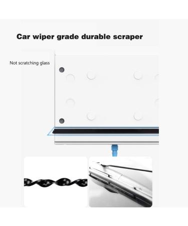 Magnetic Window Cleaner Wiper Glass Washing Cleaning Tool Brush with Anti-Falling Twine Suitable for Home Office Car Glass 5-32 mm - Buy Online on GoSupps.com
