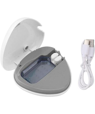 BROLEO Toothbrush Sanitizer Case Long Service Life Refillable Small Light Weight Toothbrush Sanitizer Cover for Home Travel (White) - Buy Online on GoSupps.com