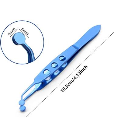 dijiusidy Eyelid Tweezers Non-Slip Cleaning Clips Clogging Removal Clamps Adults Women Men Cosmetics Tools Health Care Accessories Large Round Tip - Buy Online on GoSupps.com