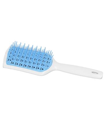 Buy Paddle Brush Set - Aerating Hair Brush for Thick Hair Straightening & Blow Drying - 4 Pack with White Handle & Blue Tooth - Buy Online on GoSupps.com