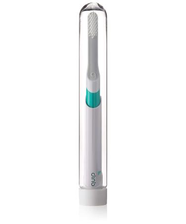 Quip Electric Toothbrush - Green Color - Electric Brush and Travel Cover Mount - Frustration Free Packaging