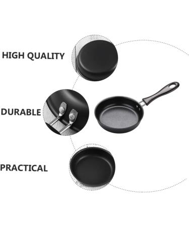 Zerodeko 4 Pcs Omelet Pan Tamagoyaki Frying Pan Steak Cooker Non Stick Skillets Breakfast Griddle Square Pan Non- Stick Frying Camping Griddle Pancakes Saucepan Egg Cooking Pot Mini Iron 25X12X2.8CMx2pcs Blackx2pcs - Buy Online on GoSupps.com