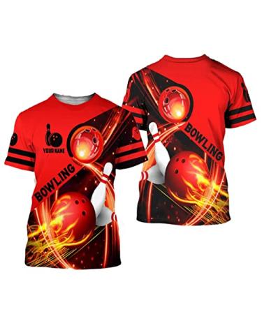 NAZENTI Personalized Bowling Shirt, Bowling Sweatshirt 3D, Custom 3D Bowling Shirt Gifts Bowling Lover Men Women Multi 02